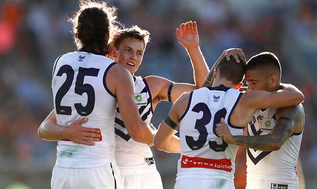 AFL 2019 Round 05 - GWS v Fremantle
